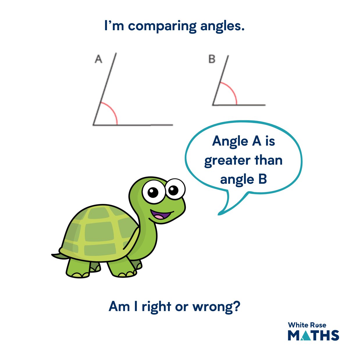 Angles are so fun! Do you think I'm right or wrong?

#primarymaths #tiny #whiterose #wrm