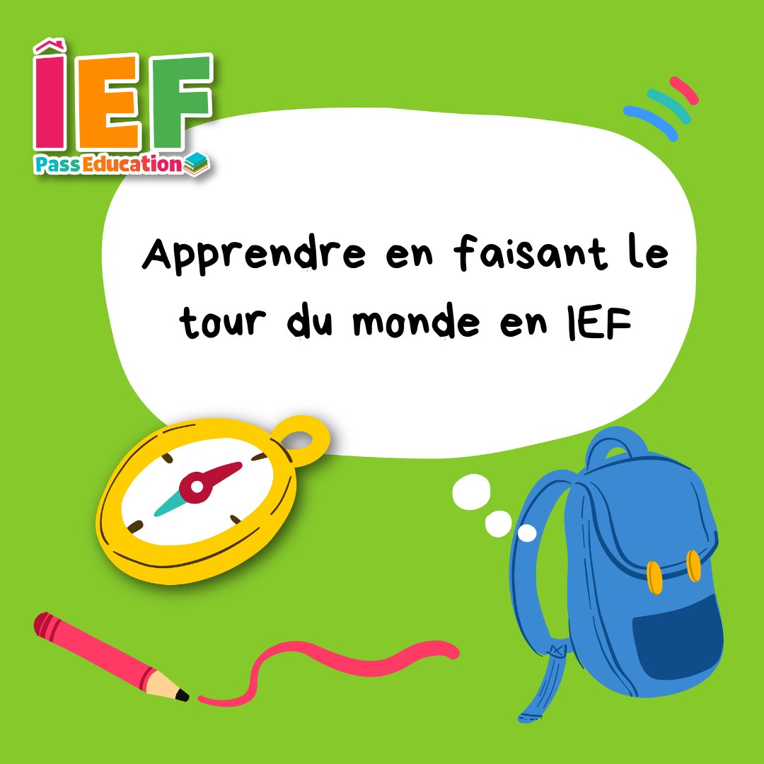 IEFpasseduc's tweet photo. En IEF, nous avons une liberté que nous devons allier aux rythmes, aux besoins, aux intérêts et aux questionnements de l'enfant tout en gardant une forme ludique pour optimiser au mieux l'apprentissage.

🌍 Et si voyager permettait de combiner tout cela ?

https://t.co/7HawquNGt1 https://t.co/3ZGAEz5JMy