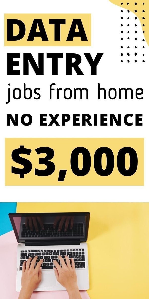 48 Websites that'll pay you $100/hr for data entry jobs:

I have prepared a list of 48 Websites that'll pay you 100/hr for data entry jobs..

For absolutely FREE

To get it:

1. Follow Me
2. Like and Retweet
3. Reply with "Entry"