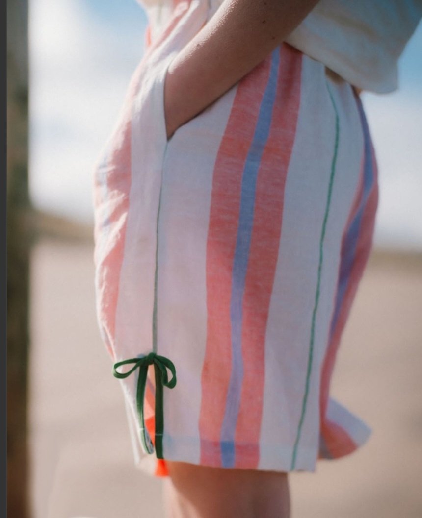 CIFDtweets's tweet photo. Stripes from #kindredofireland #Irishfashion #linen #shorts #linenshorts #stripeyshorts #summershorts #ethicalfashion #irishfashionart #kindredofireland #amyanderson #Irishdesign #CIFD https://t.co/tor2RkmTRt