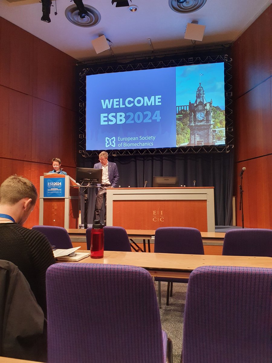 Ciara B. Durcan (@ciaradurcan) on Twitter photo European Society of Biomechanics conference in Edinburgh! 
<a href="/ESBCommunity/">ESBiomech Community</a> #esb2024 European Society of Biomechanics conference in Edinburgh! 
<a href="/ESBCommunity/">ESBiomech Community</a> #esb2024