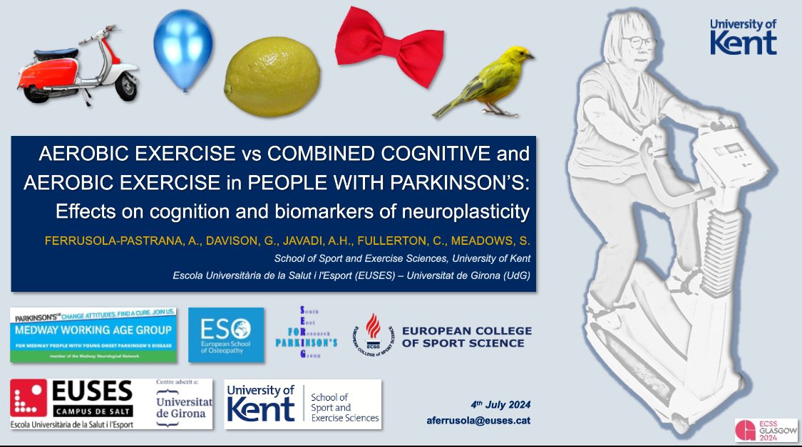 On my way to Glasgow! This Thursday (4th July 08:30) I’ll be at <a href="/E_C_S_S/">ECSS</a> talking about exercise interventions, cognitive function and neuroplasticity in people with Parkinson’s, and I couldn’t be more excited! <a href="/KentSciComm/">Uni of Kent Public Engagement</a> <a href="/EUSES_Oficial/">EUSES Escola Universitària de la Salut i l'Esport</a> #ExerciseforPD