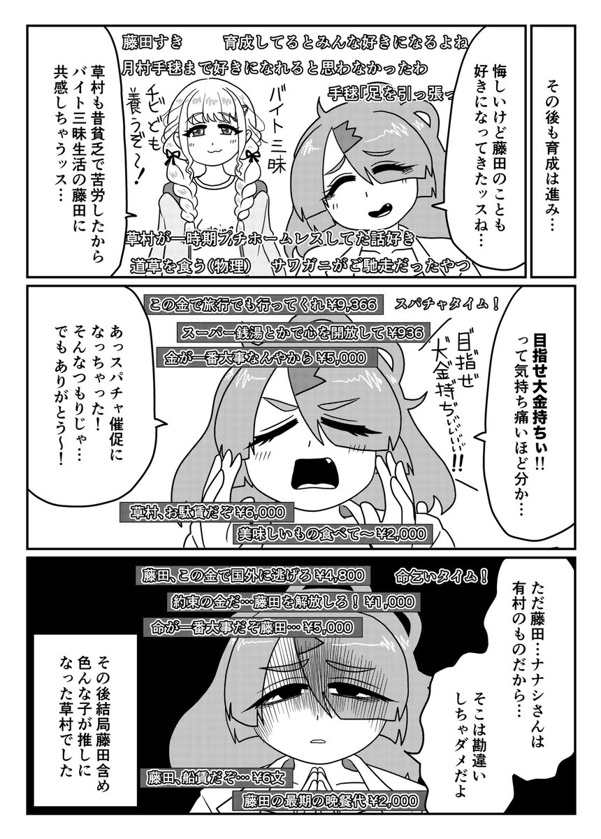 藤田ことねという女の登場に焦る草村しげみ
その16
(3/3) 
