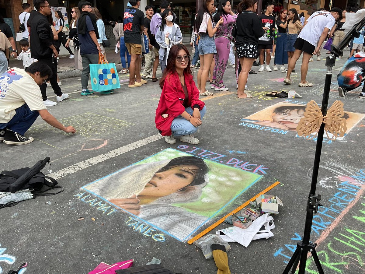 ALAMAT TANEO sa session rd
 Baguio City❤️🌸

<a href="/Official_ALAMAT/">ALAMAT ᜀᜎᜋᜆ᜔ 🇵🇭</a> <a href="/TaneoSeb/">Taneo</a> #alamat #chalkart #portrait