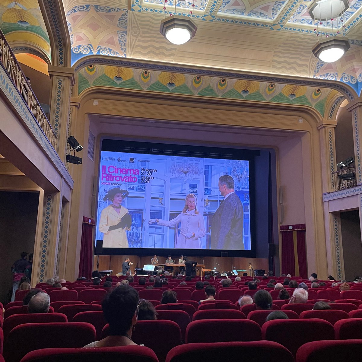 kerrypolka's tweet photo. Arrivederci Bologna after another fabulous #CinemaRitrovato! Too many highlights to list but catching up with old and new friends and just enjoying being around people who care about, are excited about, want to share &amp; talk about art and cinema. Glorious week ❤️ https://t.co/45S3ZW3f2a