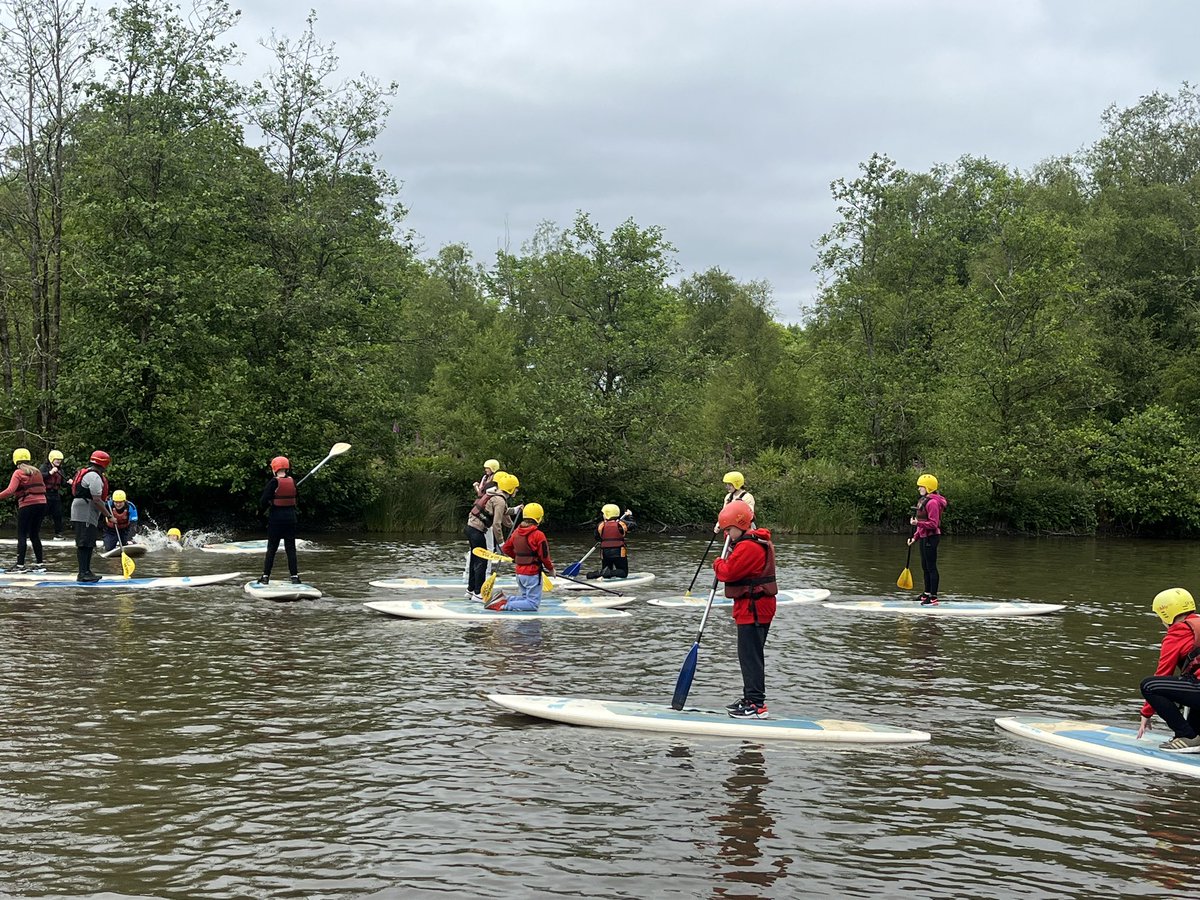Pupils loved the paddle boarding yesterday! 🏄‍♂️