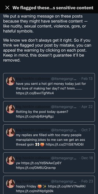 can anyone tell me why so many of my posts are getting flagged right now in the middle of the night https://t