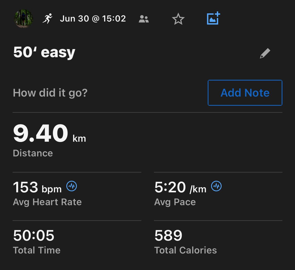 m0zzu_RotD's tweet photo. Jun-30
Workout: 50‘ easy
Surface: Road
Shoes: #guide15 #saucony
Today: 9.4 km
7 days: 81.9 km
30 days: 274.5 km
流しができるくらいまで回復した。
思ったよりスピードが出たのでたぶん動きも悪くない。 https://t.co/cWymYUs31Z