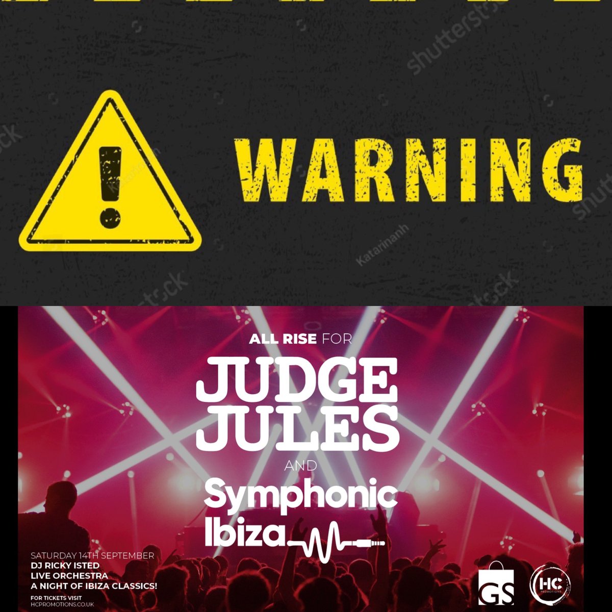 🚨EARLY BIRD TICKET WARNING🚨

TODAY is your last chance warning to take adv of the early bird ticket price!!!!

Make sure you don’t miss out on discounted, early-bird tickets for this years <a href="/symphonicibiza/">Symphonic Ibiza</a> with @realjudgejules on Sep 14th

Tickets here: bit.ly/Symphonics24