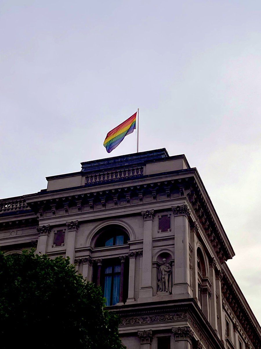 FCDO FLAG (@fcdo_flag) on Twitter photo Taking a moment to appreciate the rainbow flag flying at <a href="/FCDOGovUK/">Foreign, Commonwealth & Development Office</a> and all it represents, on this final day of Pride month.
We want to celebrate the work of our missions overseas to celebrate Pride and stand up for LGBTQ+ rights; quote tweet this with your pics! π Taking a moment to appreciate the rainbow flag flying at <a href="/FCDOGovUK/">Foreign, Commonwealth & Development Office</a> and all it represents, on this final day of Pride month.
We want to celebrate the work of our missions overseas to celebrate Pride and stand up for LGBTQ+ rights; quote tweet this with your pics! π
