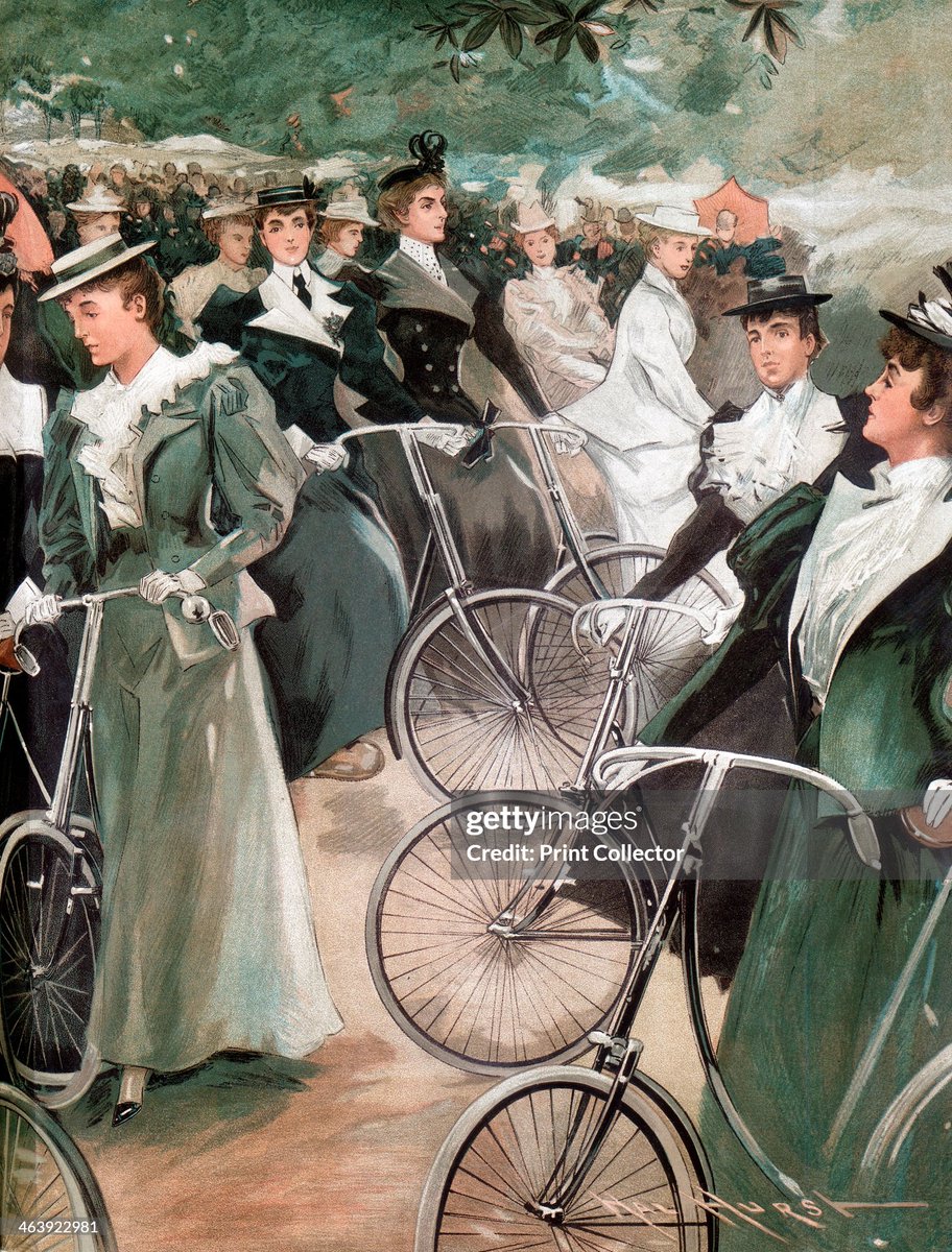 #DonneinArte #pasqualetotaro #alecoscino #photographylovers 
Society Ladies cycling in Hyde Park in London 1896
 ph.  Getty Images

 La bicicletta non è un mezzo di locomozione, è un racconto di fate.
Jean Noël Blanc

#sunday #bicycle #tourdefrance2024 #game  #women 

#StopWar