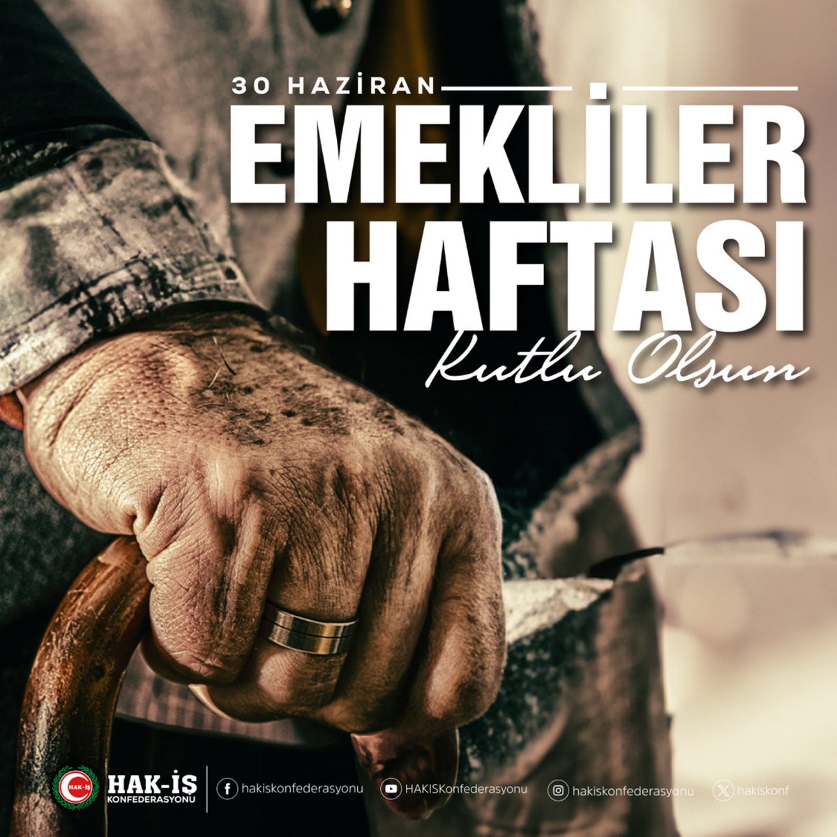 hakiskonf's tweet photo. Emeklerinizin ve katkılarınızın değerini bir kez daha hatırlıyoruz. Sizler, ülkemizin sosyal ve ekonomik yapılarına büyük emeklerle katkı sağlamış, birikim ve tecrübelerinizle yol göstericiler olmuşsunuz. Bizler için büyük bir gurur ve örneklik kaynağısınız.

HAK-İŞ olarak, emeklilerimizin emekliler haftasını kutluyor, yanınızda olmaya devam edeceğimizi dile getiriyoruz.

#EmeklilerHaftası