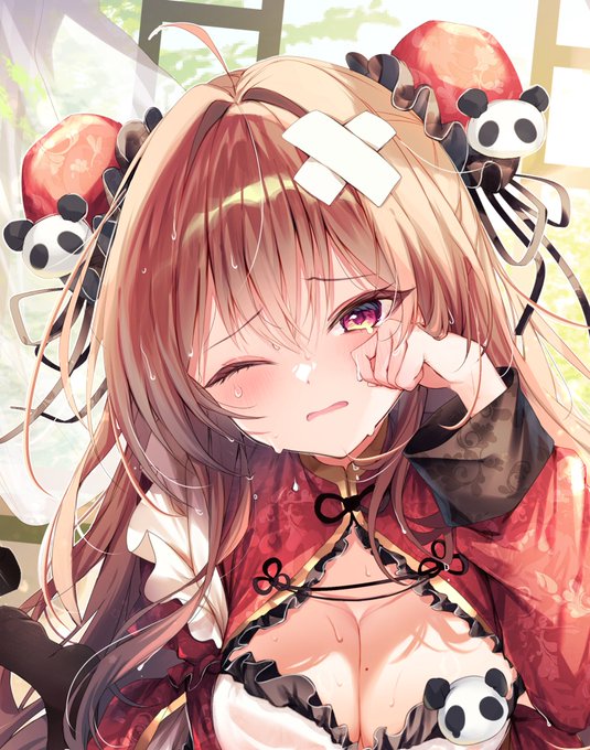 電撃萌王8月号付録
「乳首ぽっちに目が奪われる本」に描かせていただきました!
ドジっ子なチャイナメイドさんです🐼
よろしくお願いします✨