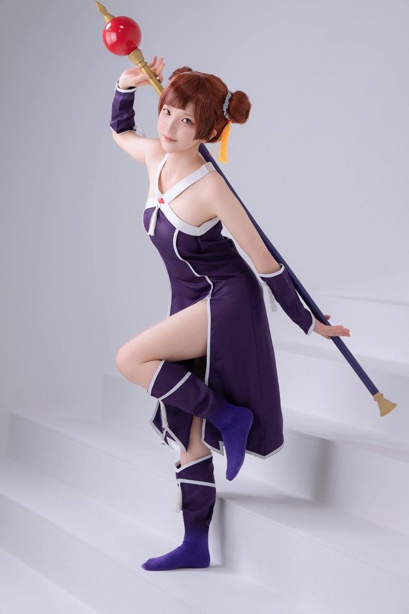 これでフォロワーさん増えました だいすきなラオフェンのコスプレ🧡🍩