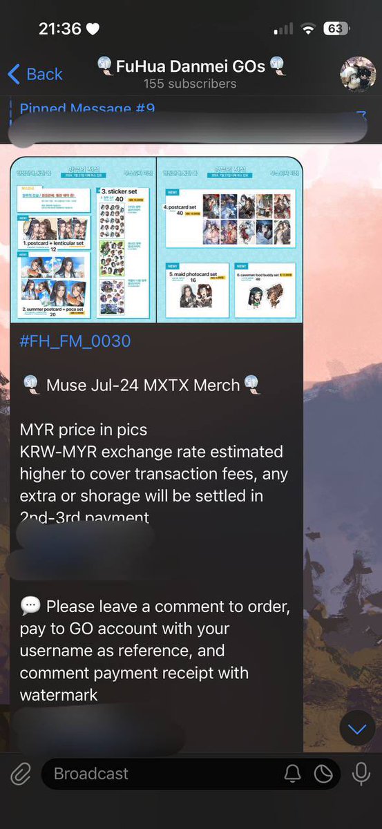 fuhua212's tweet photo. MY GO 🇲🇾 Help RT 🫶🏻

🎐@NyaMuse Jul-24 MDZS Merch🎐

📝 Order in my Telegram channel: https://t.co/VBlExJuXrs (preferred) or via Twitter DM 😊 
📅 Order Deadline: 12 Jul 9pm

#pasardanmei https://t.co/8Z9IJSbzZ6