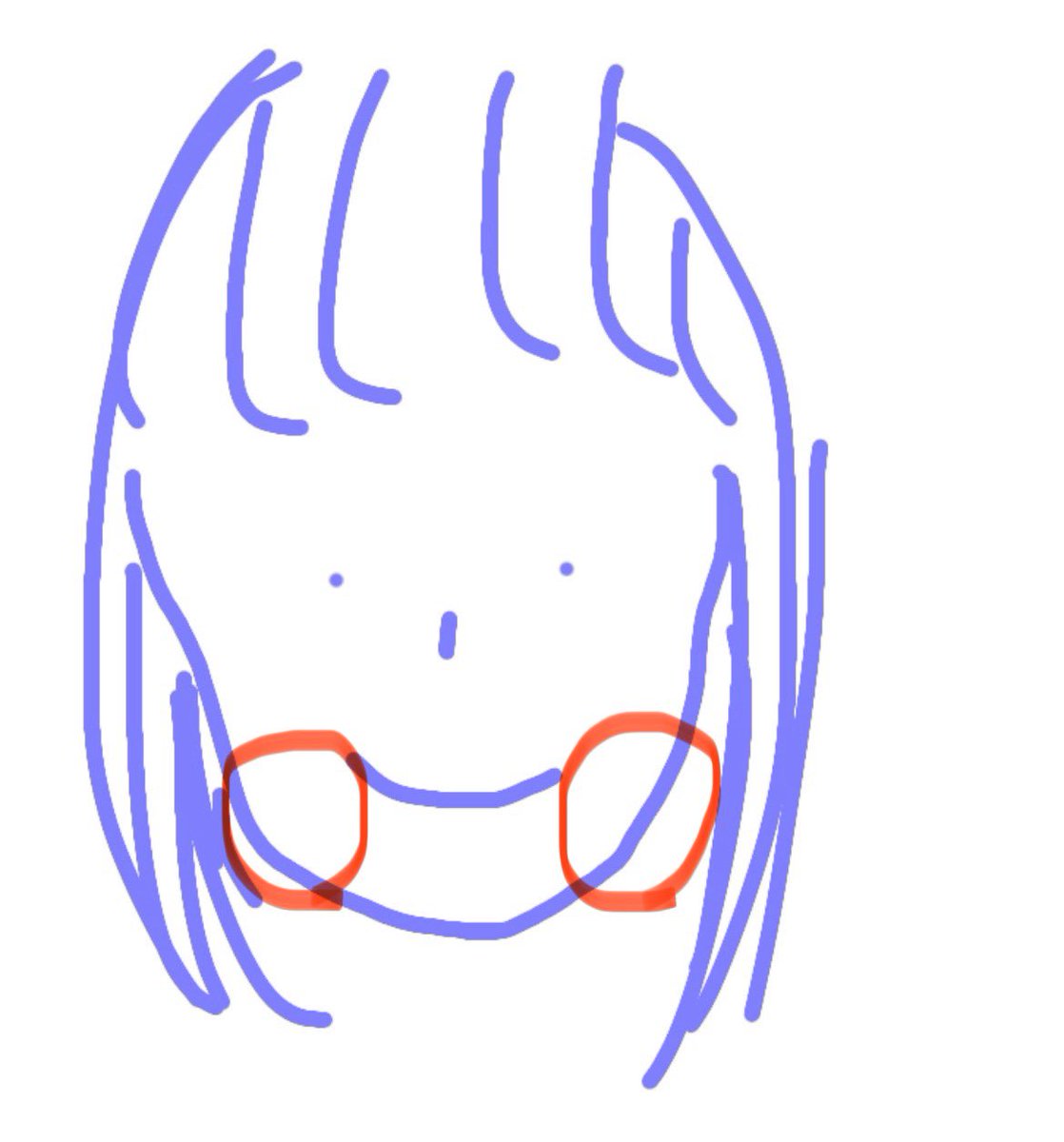 bqqw11's tweet photo. 絵壊滅的で伝わらないかもなんだけど、この赤丸のところのたるみがすごい気になる。笑うと赤丸のとこが上に引き上がって目立たなくなるから真顔の時も笑ったときの輪郭にしたい。これ無くすには何したらいいの、今考えてるのはインモードとかサーマジェンだけど、脂肪吸引とか糸リフトの方がいいのかな https://t.co/E7ARX0cy6R