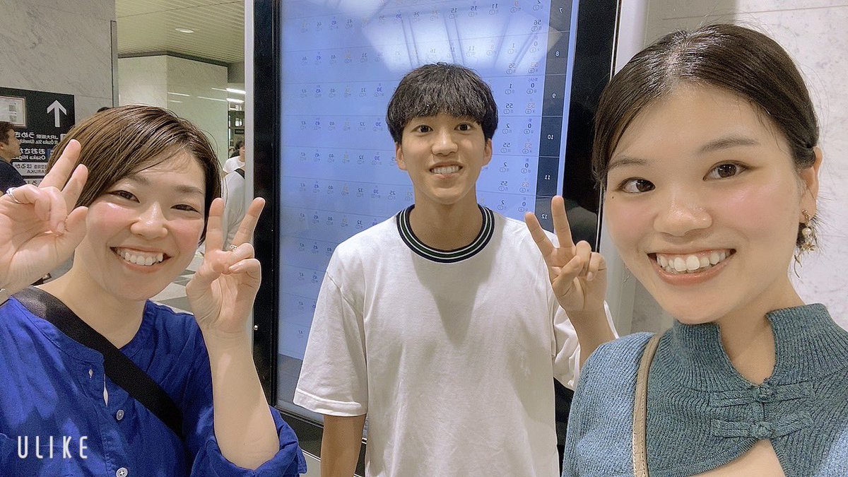 k_masami_0124's tweet photo. バンコク2期の2人と卒業ぶりに会いました✨
これからどうしようか悩んでる最中やから、めちゃいい刺激になった！
声かけてくれてありがとう☺️🧡 https://t.co/3NInt5K7ov