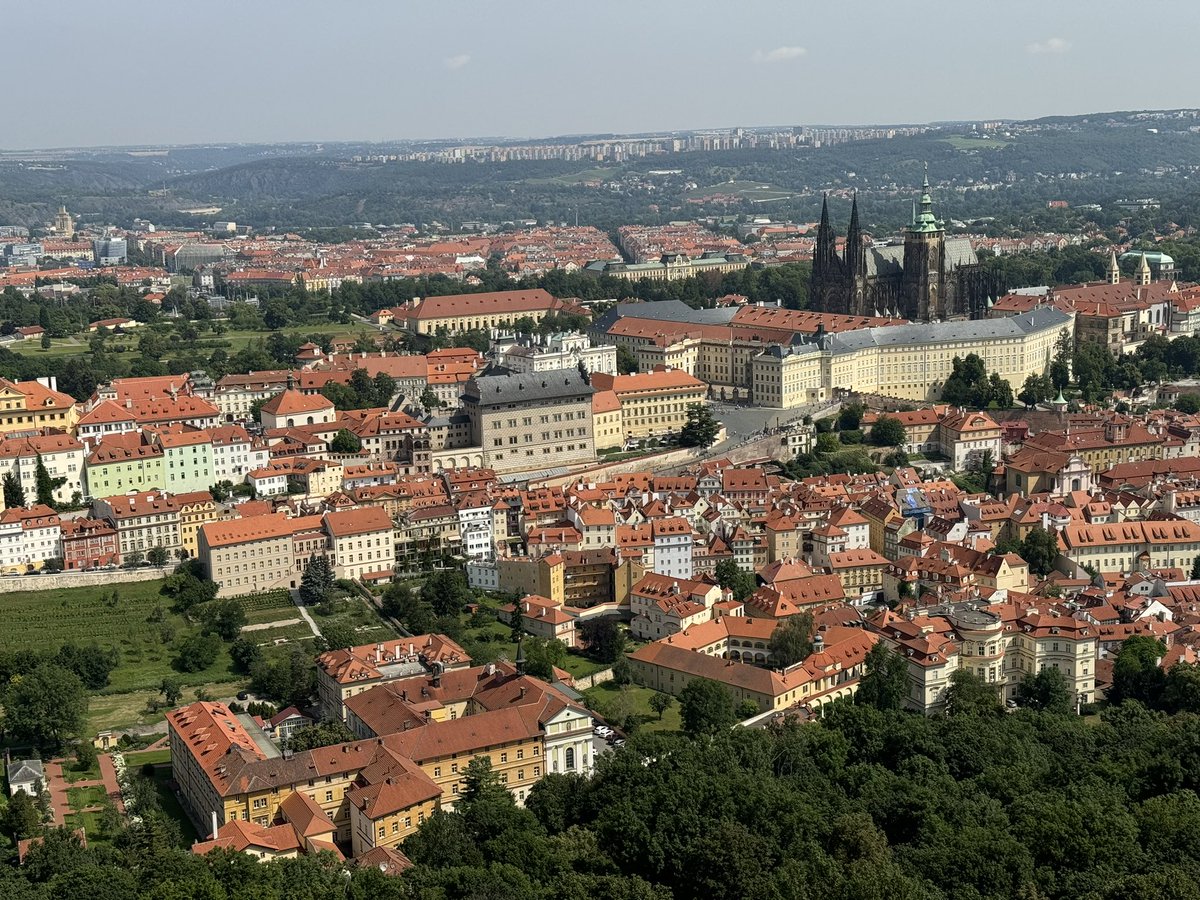 Visited Prague for the time. We took the funicular to the top of the city to walk the gardens, visit a monastery and watch the changing of the guard at the castle. We drank Pilsner beer at its birthplace, and watched the astronomical clock. #prague #retiredteacher