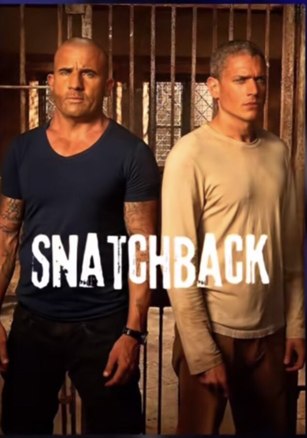 iamdonaldp's tweet image. #Snatchback yon serie kap sòti byento, ki pral reyini #Scofield and #Burrows nan yon lòt inivè 😊

#Hype