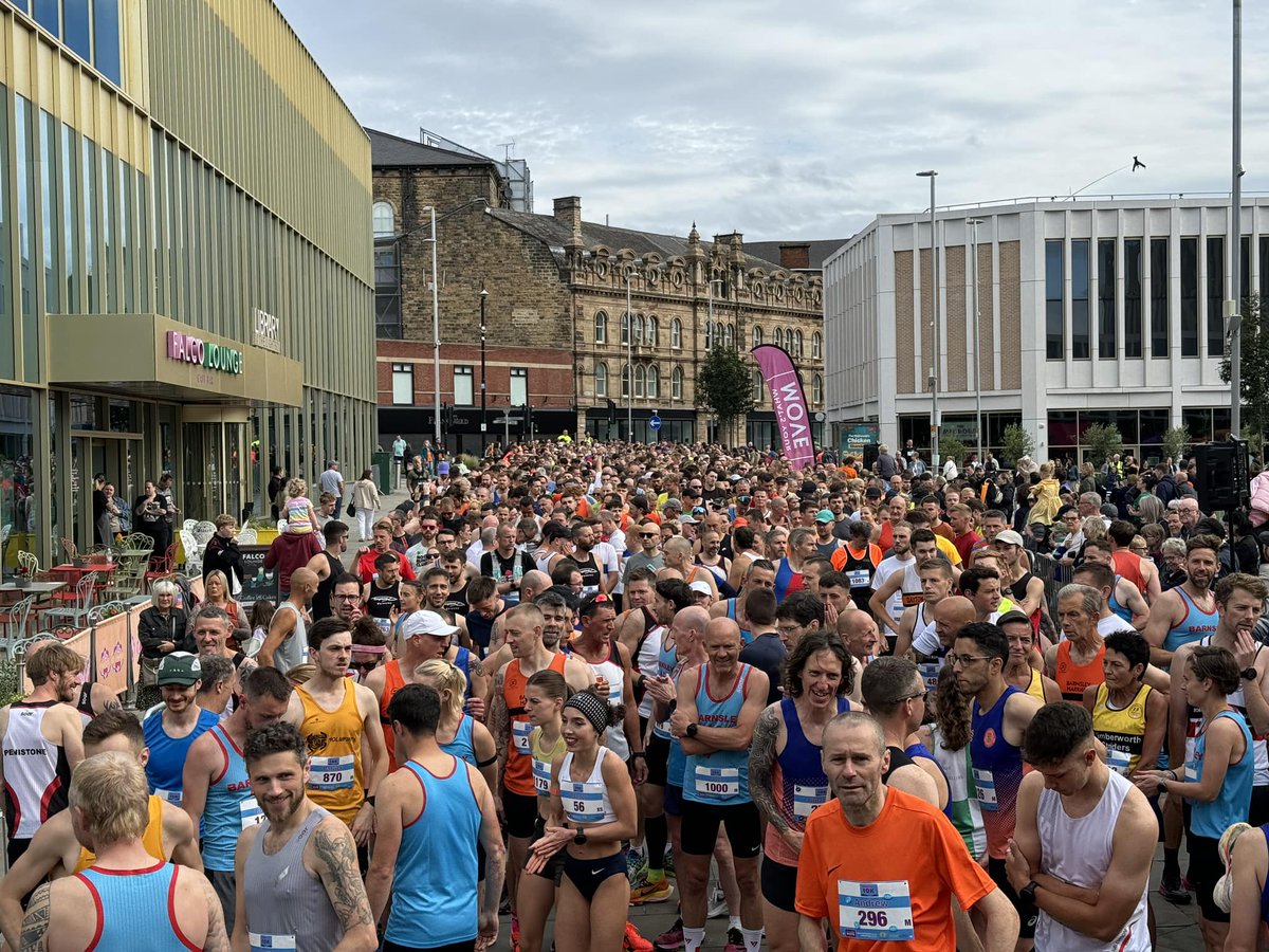 What an amazing morning we had at the #Barnsley10k!

A huge thanks to all who ran. It was great to see you all getting active with many raising money for brilliant causes.

Thanks to our partners, sponsors and volunteers who made it possible. We couldn’t have done it without you.