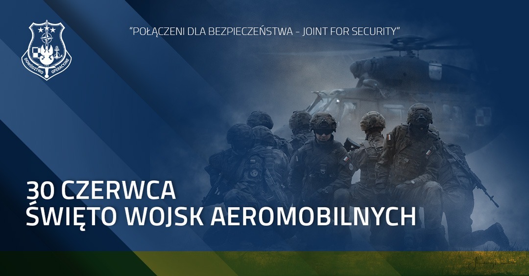 W dniu Święta Wojsk Aeromobilnych oddajemy cześć, honor i szacunek wszystkim żołnierzom służącym w tym elitarnym gronie 🫡 🇵🇱

Wojska Aeromobilne stanowią połączenie wojsk powietrznodesantowych, desantowo-szturmowych, kawalerii powietrznej i lotnictwa wojsk lądowych.

Ich głównym
