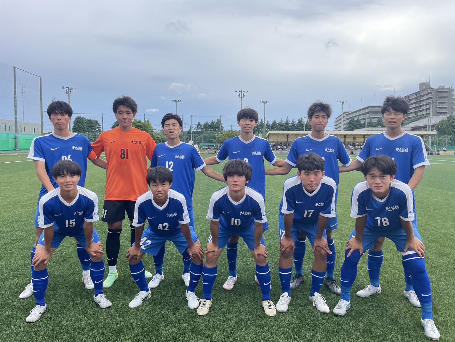 市立船橋　市船サッカー部　選抜メンバーアップ着 新発売 新商品 市立船橋 選抜メンバーアップ着 市船サッカー部