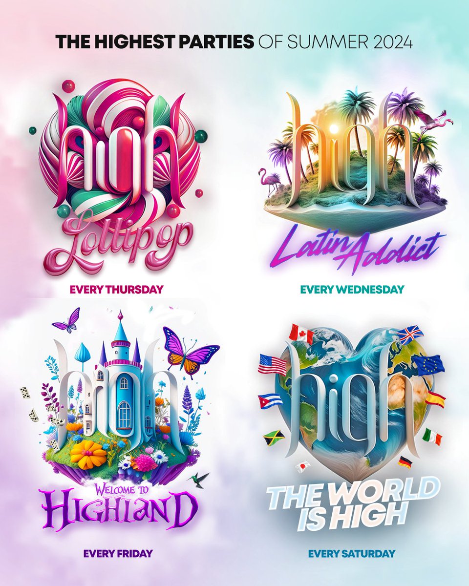 HighClubNice's tweet image. A partir du 10 juillet le High est ouvert du mercredi au samedi !!! 🤩🥳😍