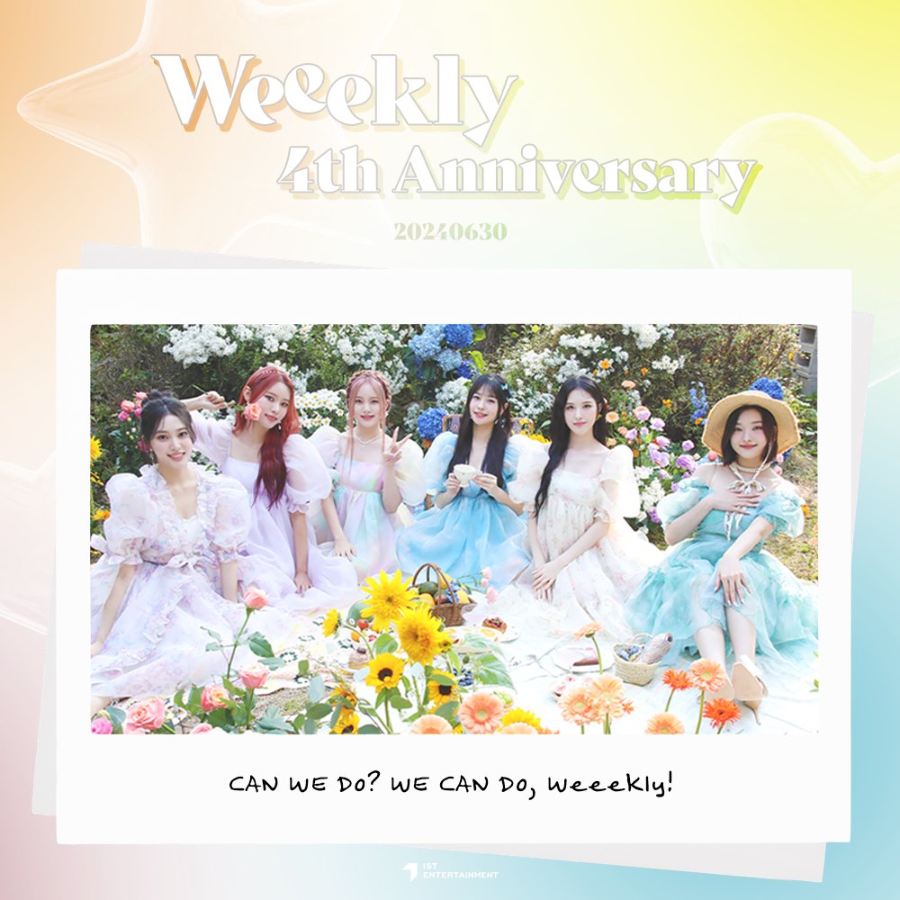 ͏͏

🎂 2024.06.30 ; Happy 4th Anniversary, Weeekly! It's hard to believe that it's already been four years since Weeekly debuted! Spending all this time with Dailies has been an absolute blast. Let's promise to make even more wonderful memories together in the years to come!

͏͏