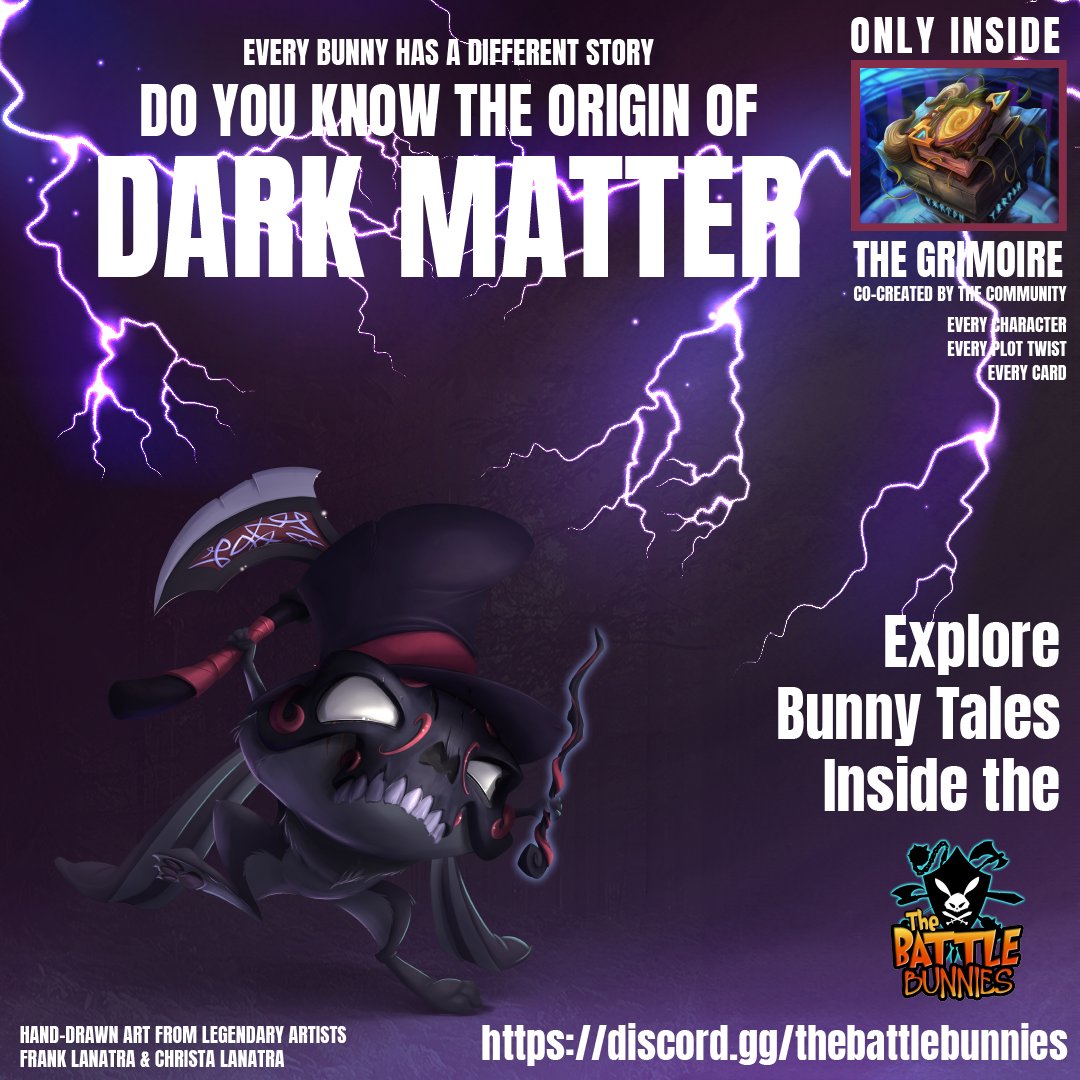 Brian Stout (@glitchingstout) on Twitter photo His original name was token ID #5. Today, he is the mute and mysterious Dark Matter. Check out the video AshmanToons created with his origin story inside the <a href="/battlebunniesTM/">The Battle Bunnies</a>. Learn how this Shaman was created #flufflefam. Name and craft a story for your characters, too. His original name was token ID #5. Today, he is the mute and mysterious Dark Matter. Check out the video AshmanToons created with his origin story inside the <a href="/battlebunniesTM/">The Battle Bunnies</a>. Learn how this Shaman was created #flufflefam. Name and craft a story for your characters, too.