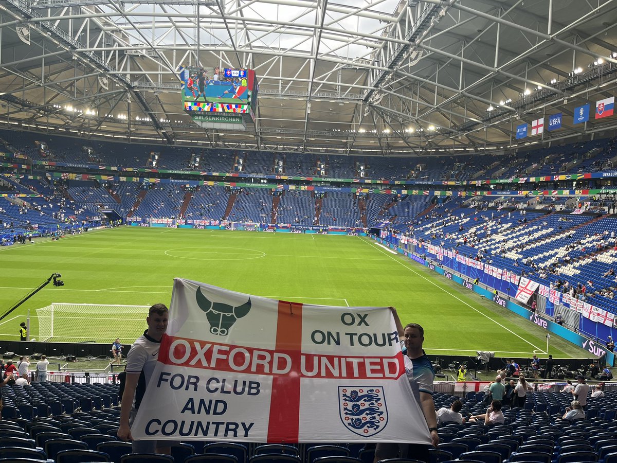 Back in Gelsenkirchen for the Round of 16.⚽️ Come on England!🏴󠁧󠁢󠁥󠁮󠁧󠁿
