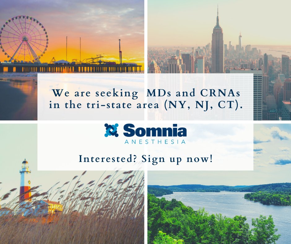 SomniaInc's tweet photo. We are hiring! Check out all of our available positions online! #Hiring #MDJobs # CRNAJobs #AnesthesiaJobs https://t.co/WQVASTKYx9 https://t.co/G4s0TPSjsN