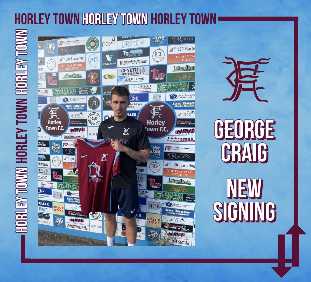 𝗡𝗲𝘄 𝗦𝗶𝗴𝗻𝗶𝗻𝗴 ✍🏼 𝗚𝗲𝗼𝗿𝗴𝗲 𝗖𝗿𝗮𝗶𝗴

Our first summer signing is technical, box-to-box midfielder George Craig.

Last season George played for Scottish Highland League side Huntly FC &amp; was previously part of Dorking Wanderers U23 setup.

Welcome, George #HTFC🟣🔵