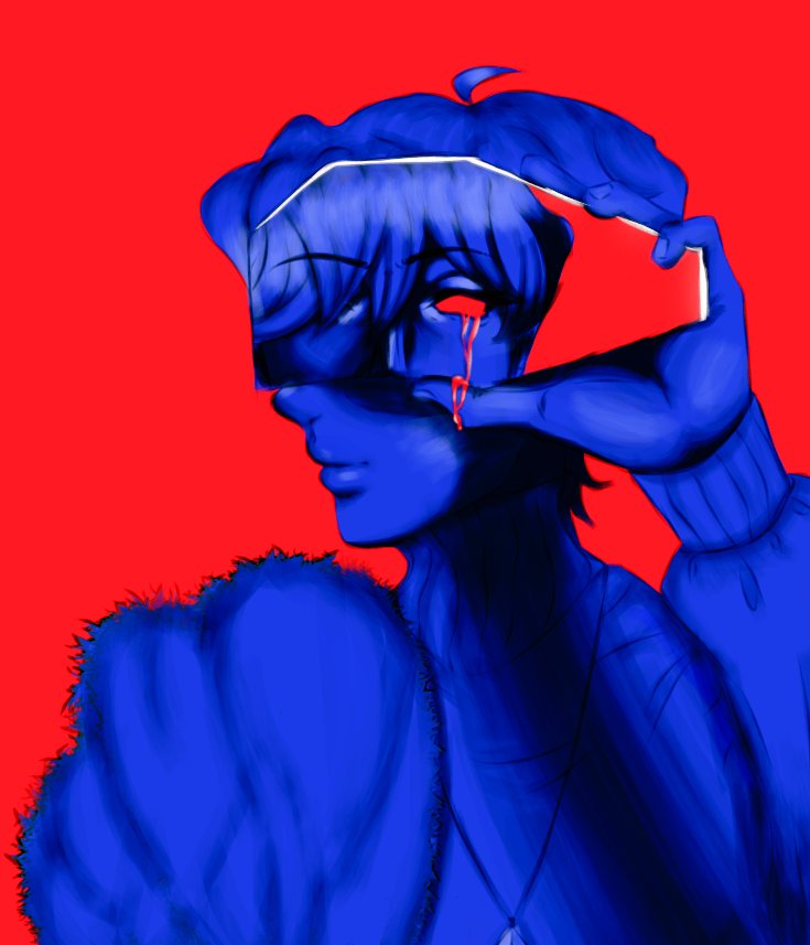 inkqinkyink's tweet photo. Tried to do some rendering on a unfinished piece I have after a million years of not doing it 😛😛 and I was just bored so I figured why not do this anyways https://t.co/jTHwjpWXNQ