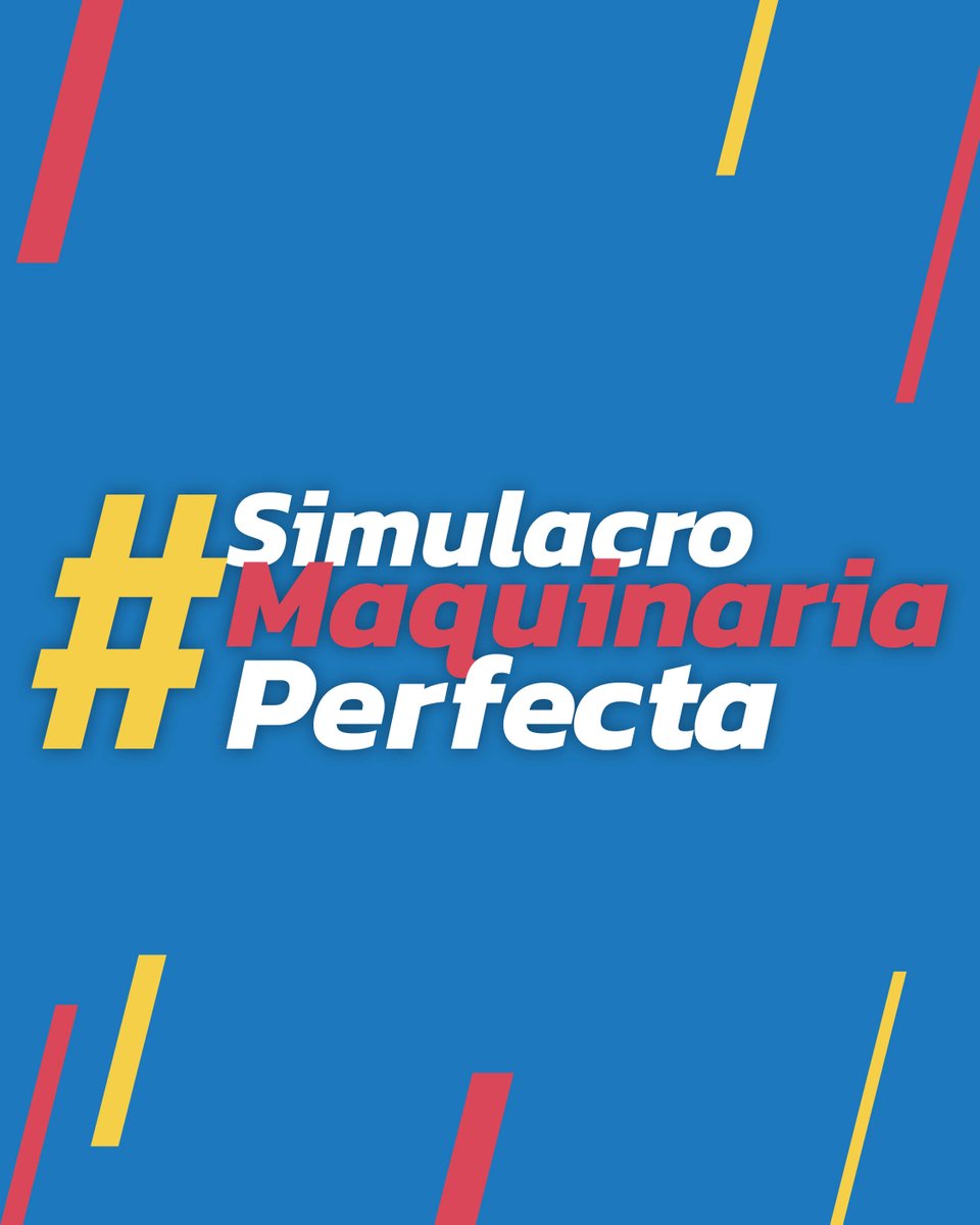 PartidoPSUV's tweet photo. ¡Organizados y movilizados para vencer! 

#SimulacroMaquinariaPerfecta es nuestra etiqueta el día de hoy para acompañar todas nuestras publicaciones en las diferentes plataformas digitales. 

@NicolasMaduro 
@dcabellor https://t.co/vhz3ZYiOLE