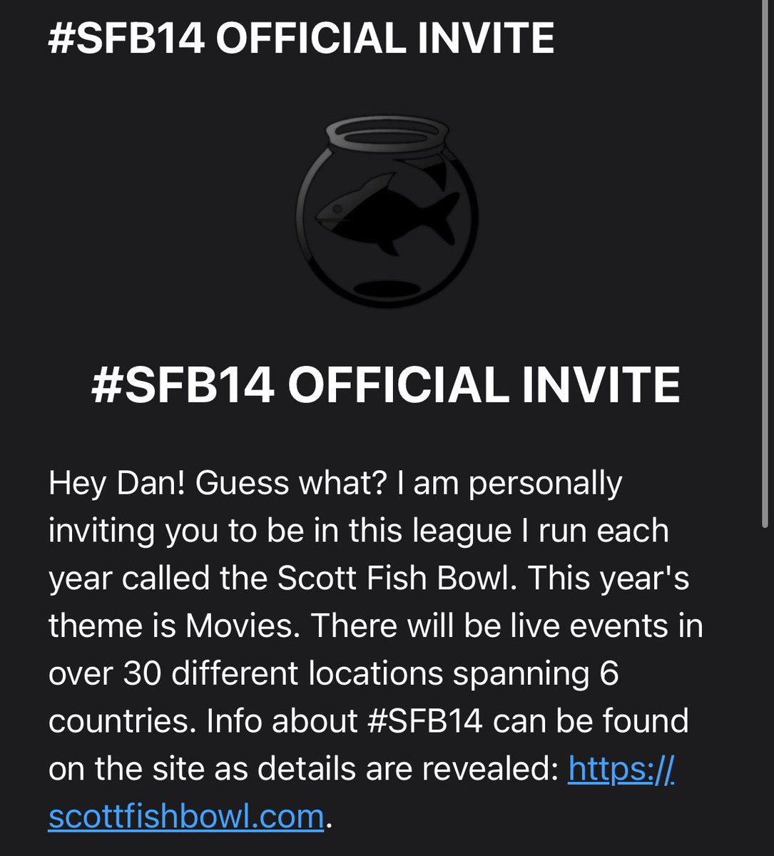 daniellee51's tweet image. Woop woop 🙌

I feel very lucky to have received an invite into #SFB14