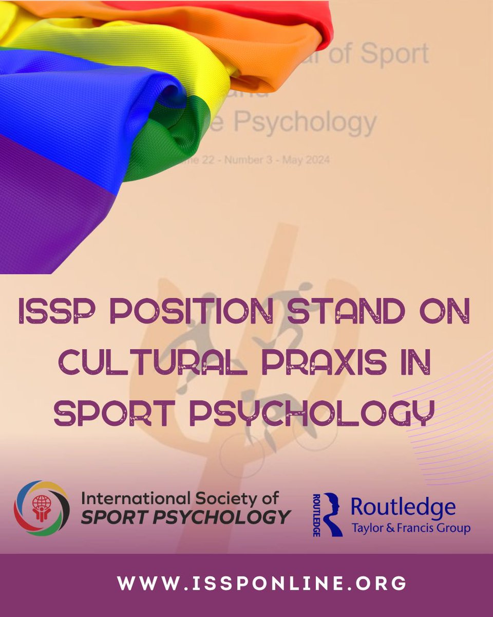 The ISSP has been at the forefront in providing a comprehensive scientific review of pressing topics facing our communities, sharing the best scientific and applied practices, and inspiring sport psychology professionals to envision a more equitable future.