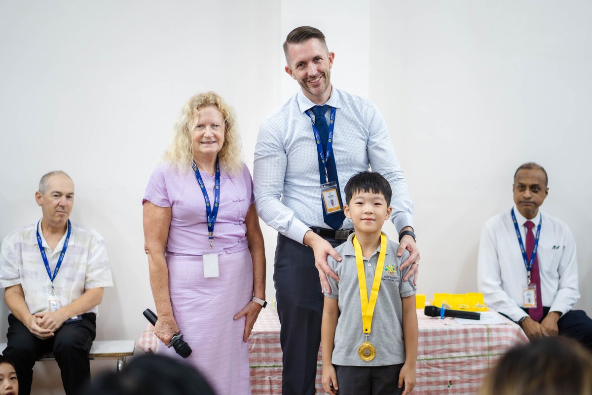 NISYangon's tweet photo. Last Tuesday we celebrated the fantastic achievements of our Year 2 and Year 3 students at Network Primary. It was an inspiring event, showcasing the hard work and dedication of all students in behaviour, academics, sports, music and Myanmar studies!

#NetworkInternationalSchool https://t.co/rhH0XdMNv6