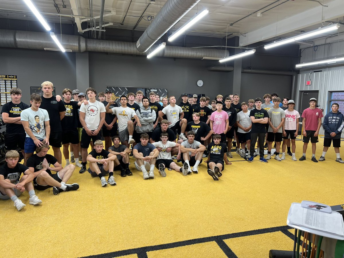 AcgcStrength's tweet photo. Thursday, June 27th

Rounded out the last day with 113 kids through 2 sessions. 

Enjoy the week off. Reminder there is a make-up lift for anyone who wants to attend Monday at 6 AM. https://t.co/aOmiFDT86U