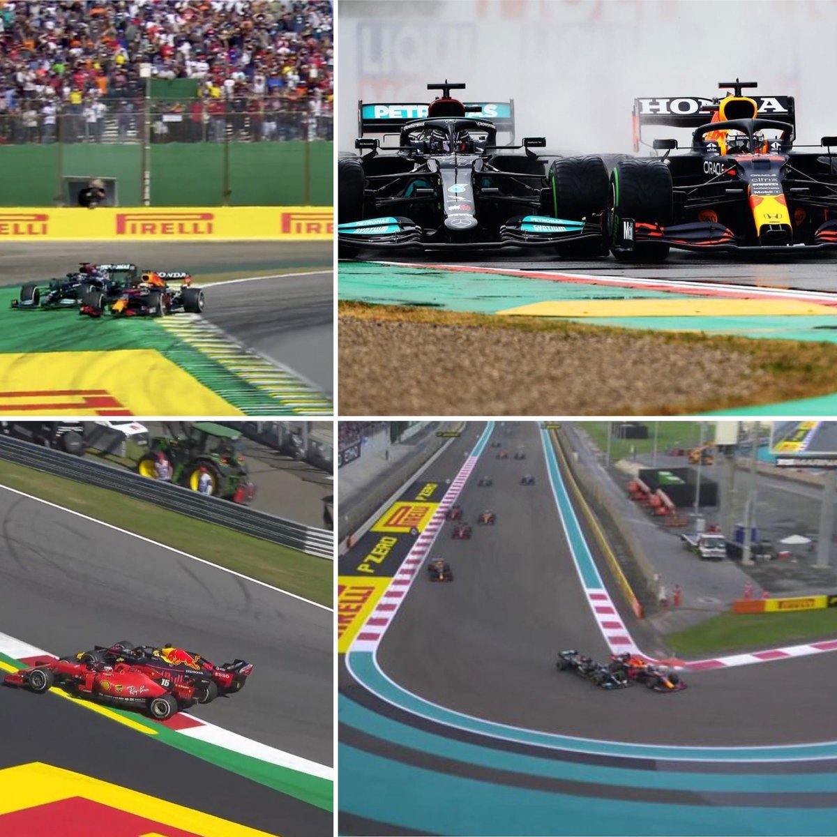 Max Verstappen: “it’s divebombing. That’s not how you overtake.” 

Also Max Verstappen: