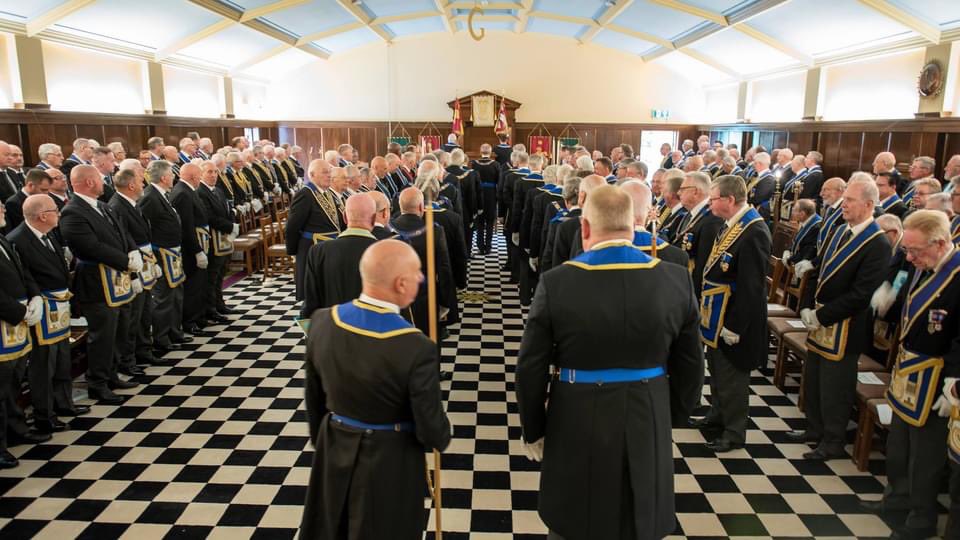 The Head of Worcestershire Freemasons, Stephen Wyer, held his Provincial Grand Lodge at Kings Heath Freemasons' Hall on Saturday morning. Attended by over 200 Freemasons.
Our congratulations to all those who were appointed and invested in Provincial Grand Rank. #worcsmasons