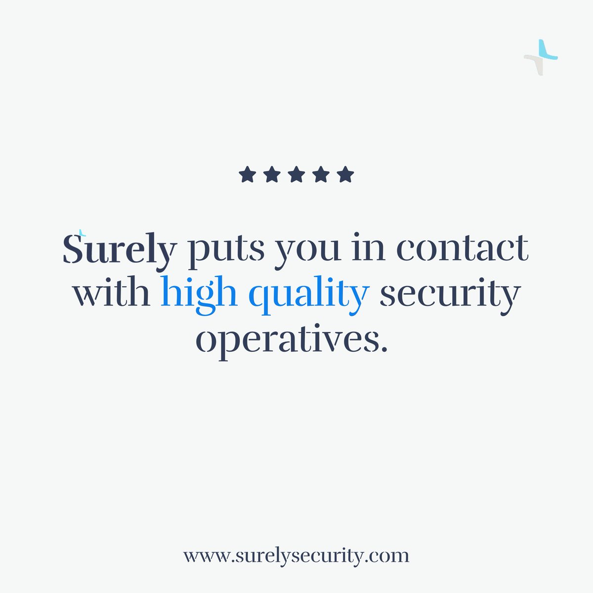 SurelySecurity's tweet image. Surely is a new app that puts clients directly in contact with high quality security operatives. 🙌🏽

You can deep dive into individual profiles to find the right person for the job, chat to them on the profile, and agree terms. And it’s totally free this summer! 🫱🏽‍🫲🏾

#SecurityWork