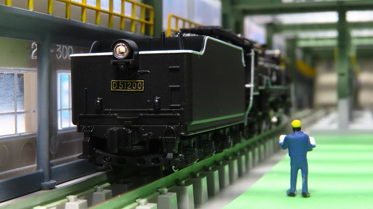 かずまページD51 200 （ウェザリング・テンダーライト点灯常点灯仕様） D51 北海道形、C57 4次形にDensha.me謹製常点灯ライトユニットを取付け