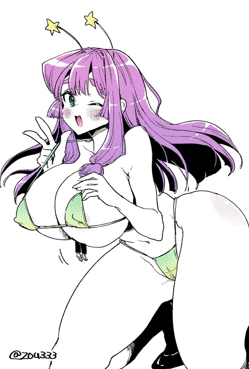 #今月描いた絵を晒そう 
再掲しようとして、1枚目はキャプションありきな事に気付いた。
『彼氏の家に泊まった翌朝にふたなりの日が来ちゃった子』 