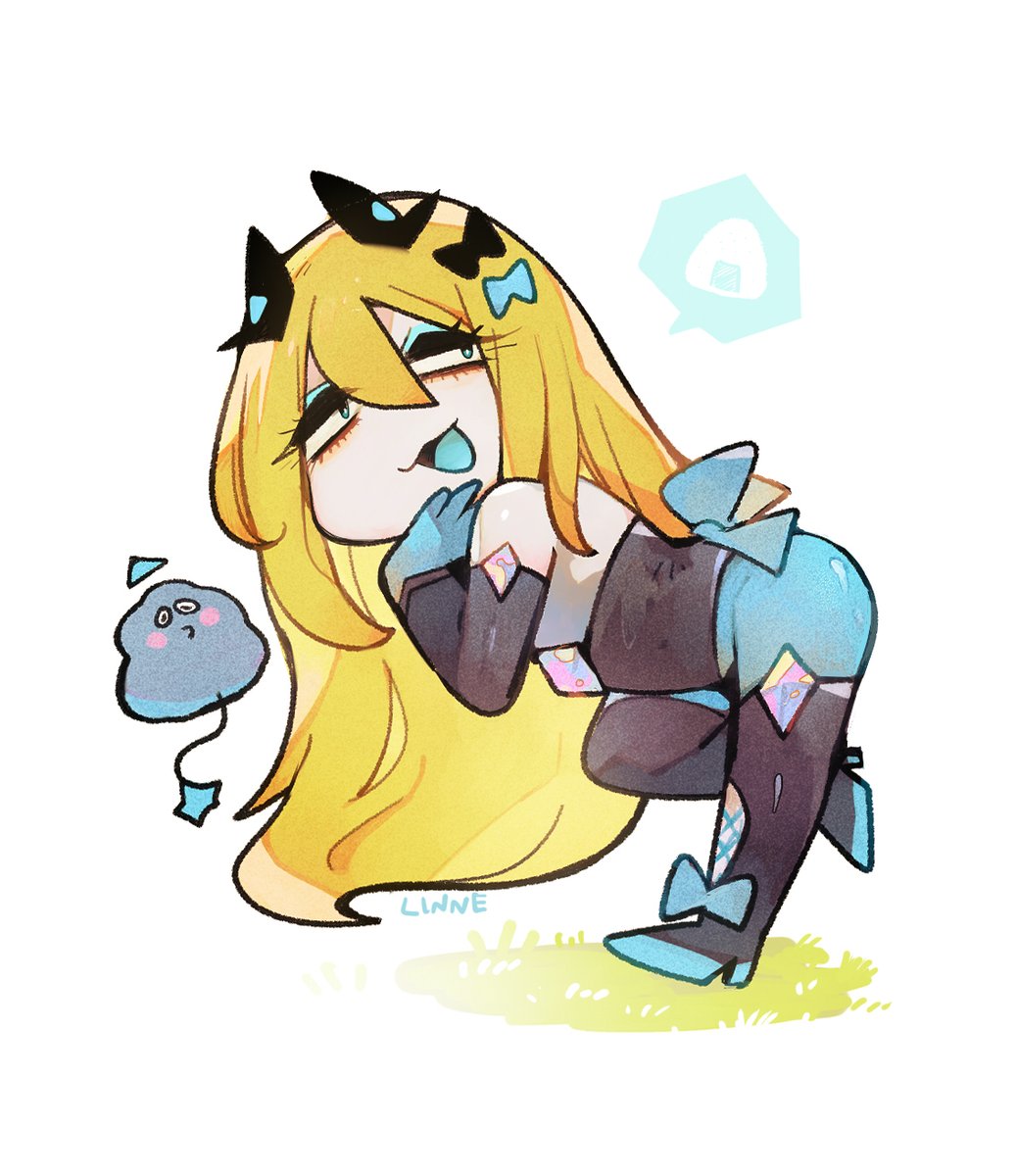 「らくがき デフォルメはこれくらいの頭身バランスが大好き～～」|LINNE₍Ꙭ̂₎のイラスト