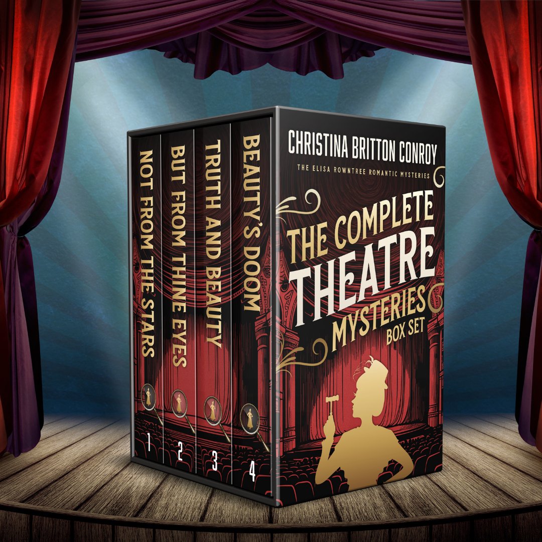 Lume Books (@lume_books) on Twitter photo Step back in time with this award-winning series of Victorian and Edwardian historical romantic mysteries!
🍿 THE COMPLETE THEATRE MYSTERIES BOX SET by Christina Britton Conroy is OUT NOW for £0.99 | $0.99: geni.us/theatre-myster…
@<a href="/ChrisBritConroy/">Christina B. Conroy</a> Step back in time with this award-winning series of Victorian and Edwardian historical romantic mysteries!
🍿 THE COMPLETE THEATRE MYSTERIES BOX SET by Christina Britton Conroy is OUT NOW for £0.99 | $0.99: geni.us/theatre-myster…
@<a href="/ChrisBritConroy/">Christina B. Conroy</a>
