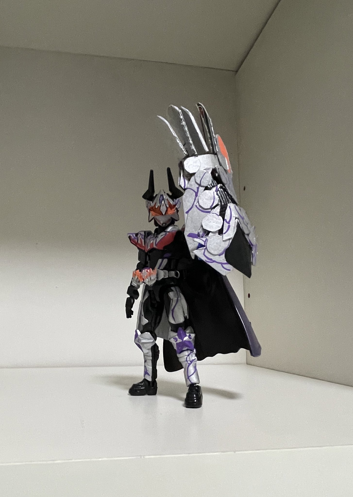 shf規格カスタム品 仮面ライダーバッファ プロージョンレイジ フィギュア