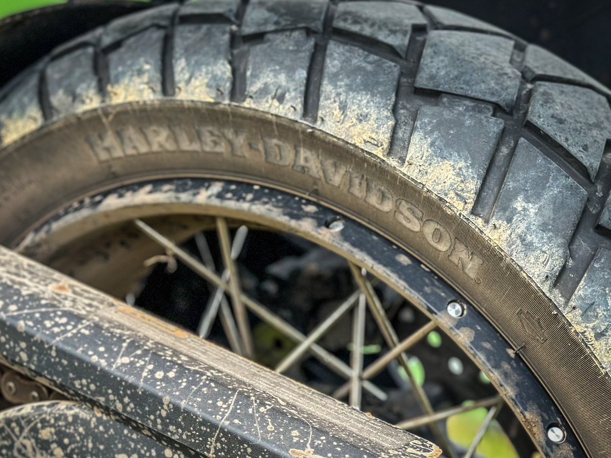 justingetsabout's tweet photo. 5,000 tarmac and dirt miles on the H-D CVO Pan Am so far, and the OE rubber is starting to feel a bit squared off. What to fit for the next chapter? 🤔🤔 @MCNnews @harleydavidson #hdpanamerica #advrider https://t.co/JlmrbVJogh