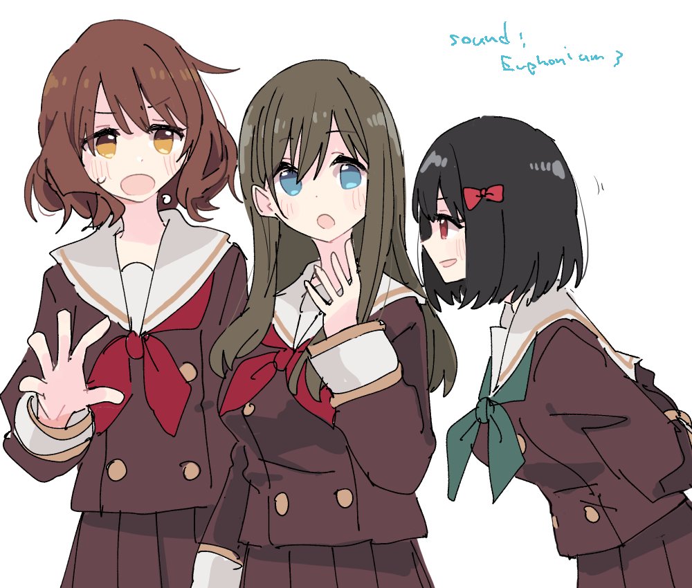 黄前久美子 「ユーフォ 」|しろしのイラスト