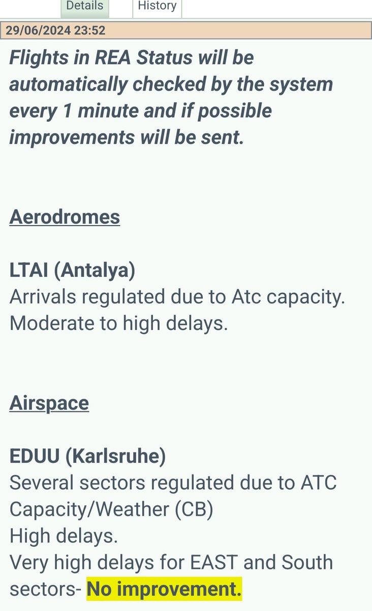 saintex2002's tweet photo. In 🇪🇺.. Yesterday around 2352UTC.. 31926 IFR controlled flights.. 10mn #averageDLA per flight.. 55% due to BAD WEATHER.. 39% to ATC..

So around less than 5mn due to ATC.. In a such bad environment that's FINALLY NOT to bad !!.. 🤔 🤔 🤔 https://t.co/FvkxN7DQPe