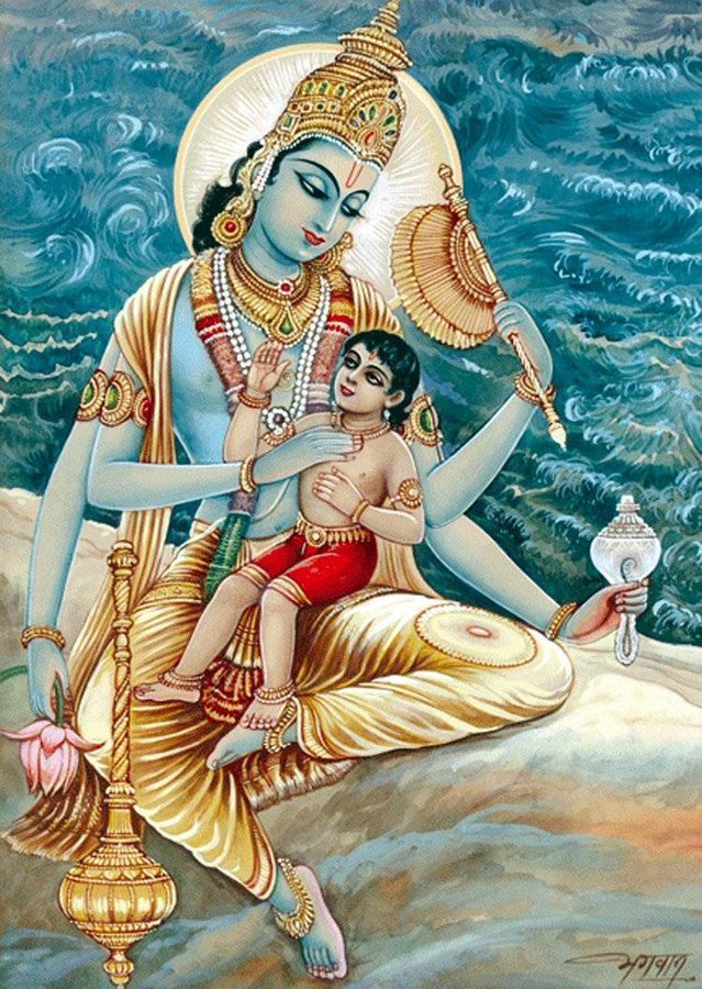 GitaShlokas's tweet photo. "Always think of Me, be devoted to Me, worship Me, and offer obeisance to Me. Doing so, you will certainly come to Me."

BG 18.65 🪷 https://t.co/LXrKh7byuD